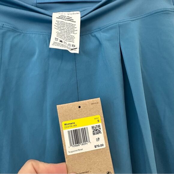 Nike Women's Dri Fit Skater Skort Blue Size Small NWT - Picture 3 of 4